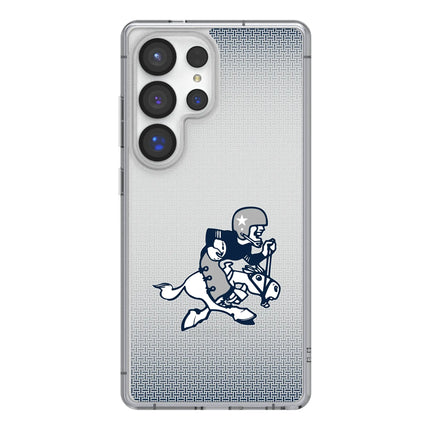 Dallas Cowboys Clear Phone Case Historic Linen for Galaxy