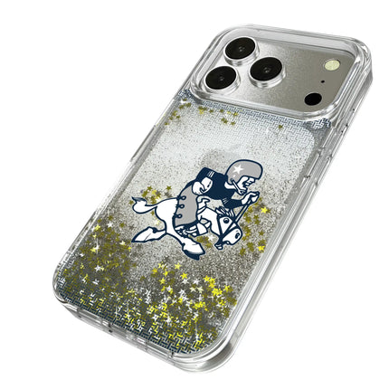 Dallas Cowboys Glitter Phone Case Historic Linen for iPhone