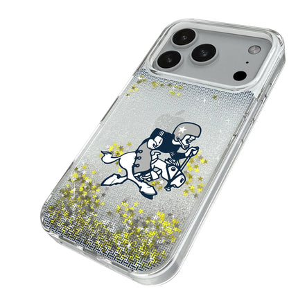 Dallas Cowboys 1966-1969 Historic Collection Linen Glitter Phone Case for Apple iPhone