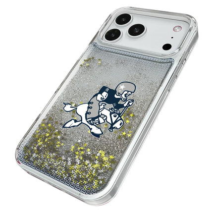 Dallas Cowboys 1966-1969 Historic Collection Linen Glitter Phone Case for Apple iPhone