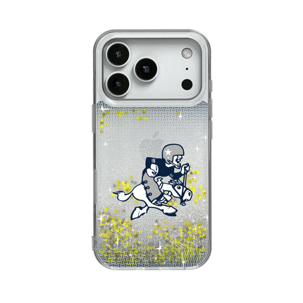 Dallas Cowboys 1966-1969 Historic Collection Linen Glitter Phone Case for Apple iPhone