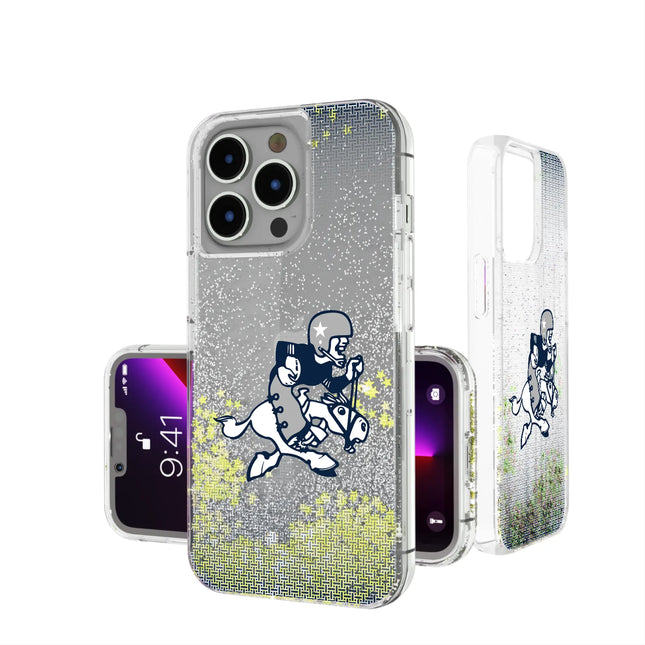 Dallas Cowboys Glitter Phone Case Historic Linen for iPhone