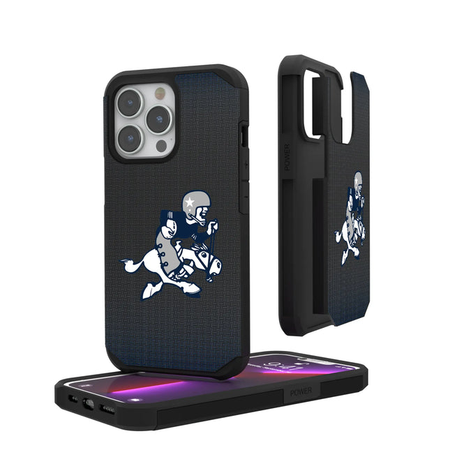 Dallas Cowboys Rugged Phone Case Historic Linen for iPhone