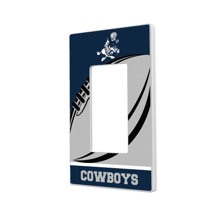 Cowboys Hidden-Screw Light Switch Plate Historic Passtime