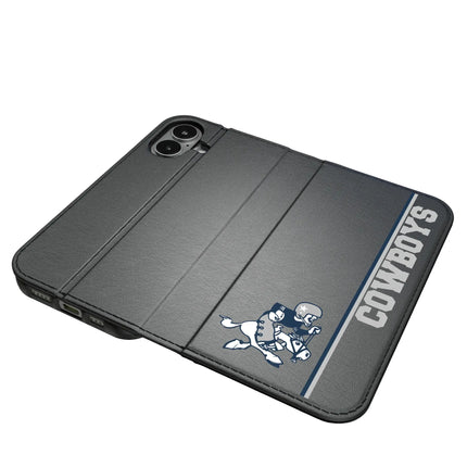 Dallas Cowboys 1966-1969 Historic Collection Sidebar Folio 2.0 Case for Apple iPhone