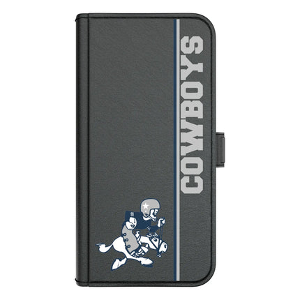 Dallas Cowboys 1966-1969 Historic Collection Sidebar Folio 2.0 Case for Apple iPhone
