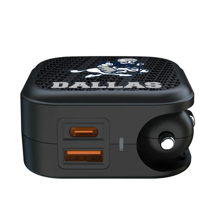 Dallas Cowboys 2 in 1 USB A/C Charger Historic Text