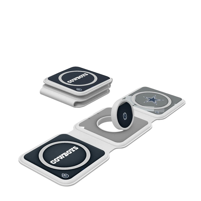 Dallas Cowboys Foldable 3 in 1 Charger Color Block