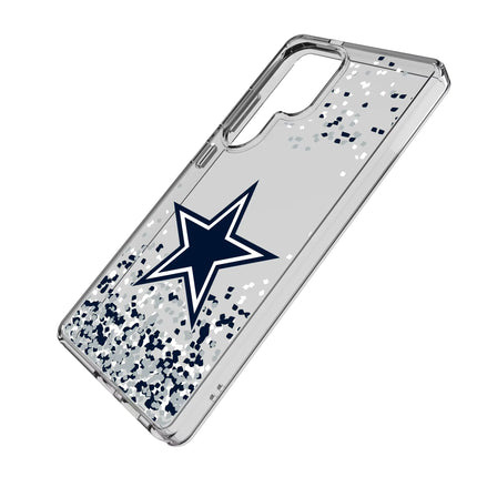 Dallas Cowboys Clear Phone Case Confetti for Samsung Galaxy