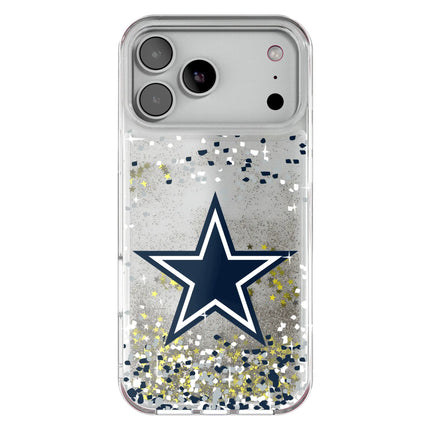 Dallas Cowboys Confetti Glitter Phone Case for Apple iPhone