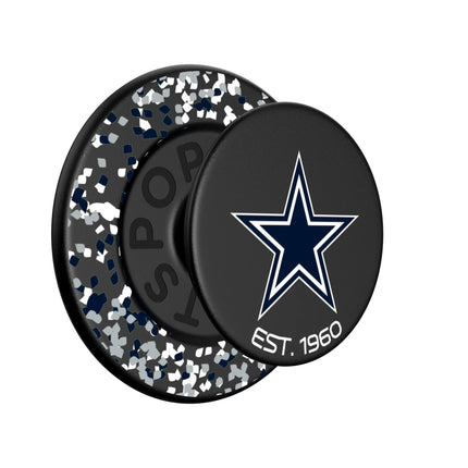 Dallas Cowboys PopSockets Magnetic Grip & Stand Confetti