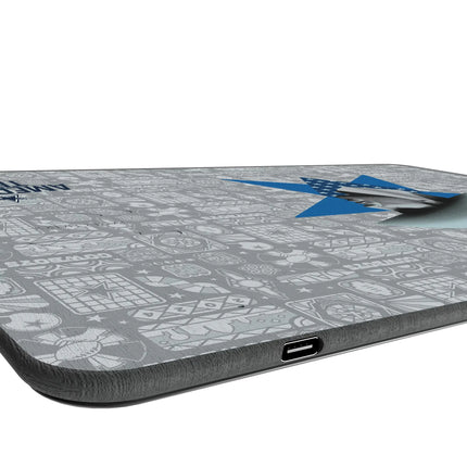 Dallas Cowboys 15-Watt Wireless Charger & Mouse Pad Deco