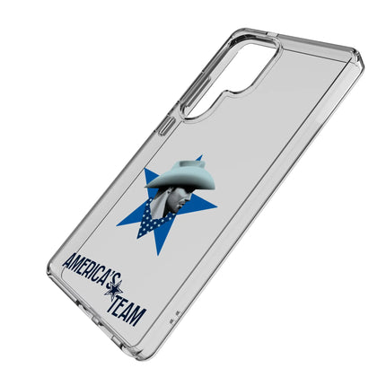 Dallas Cowboys Clear Phone Case Deco for Samsung Galaxy