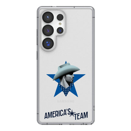 Dallas Cowboys Clear Phone Case Deco for Samsung Galaxy