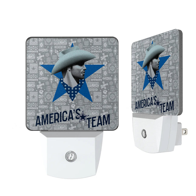 Dallas Cowboys Night Light 2-Pack Deco