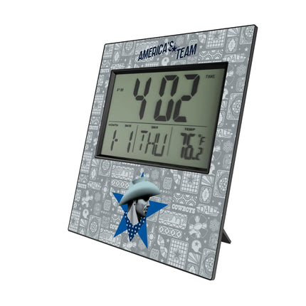 Dallas Cowboys Wall Clock Deco