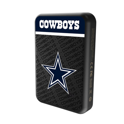 Dallas Cowboys Wireless Mag Power Bank Endzone Plus