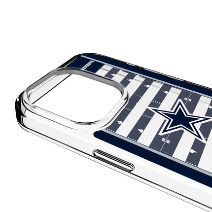Dallas Cowboys Clear Phone Case Field for iPhone