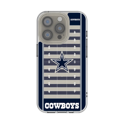 Dallas Cowboys Clear Phone Case Field for iPhone