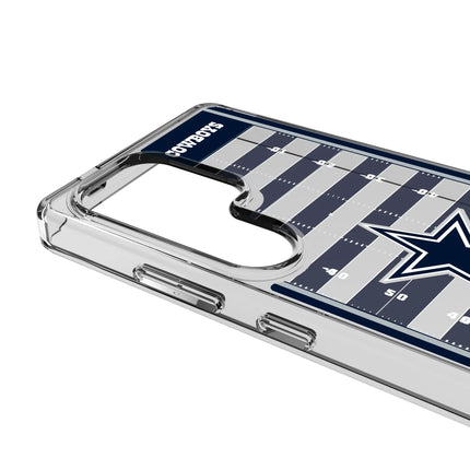 Dallas Cowboys Clear Phone Case Field for Samsung Galaxy