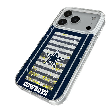 Dallas Cowboys Field Glitter Phone Case for Apple iPhone