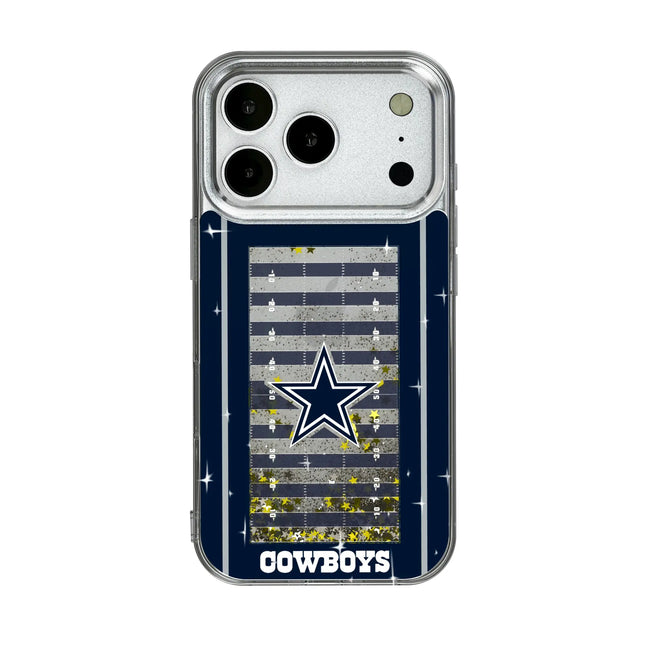 Dallas Cowboys Glitter Phone Case Field for iPhone