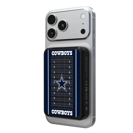 Dallas Cowboys Wireless Mag Power Bank Field