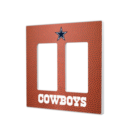 Dallas Cowboys Hidden-Screw Light Switch Plate Football