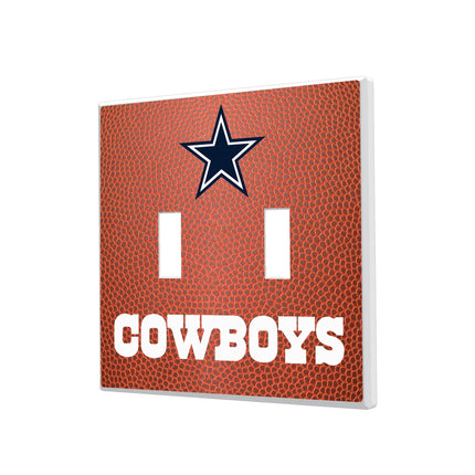 Dallas Cowboys Hidden-Screw Light Switch Plate Football
