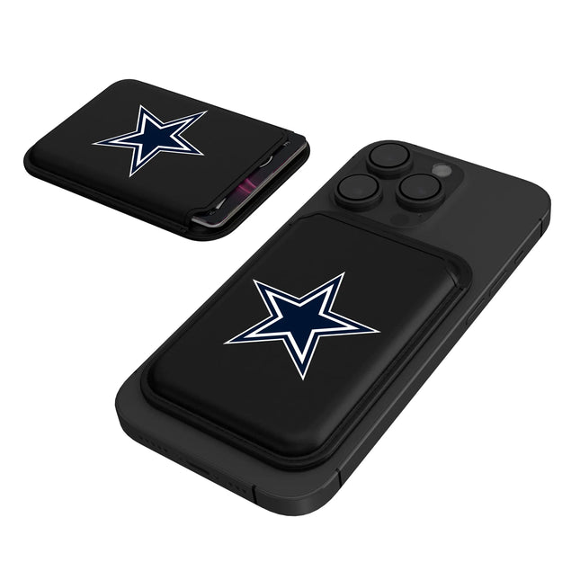 Dallas Cowboys Black Magnetic Credit Card Wallet Insignia