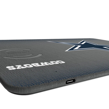 Dallas Cowboys 15-Watt Wireless Charger & Mouse Pad Linen