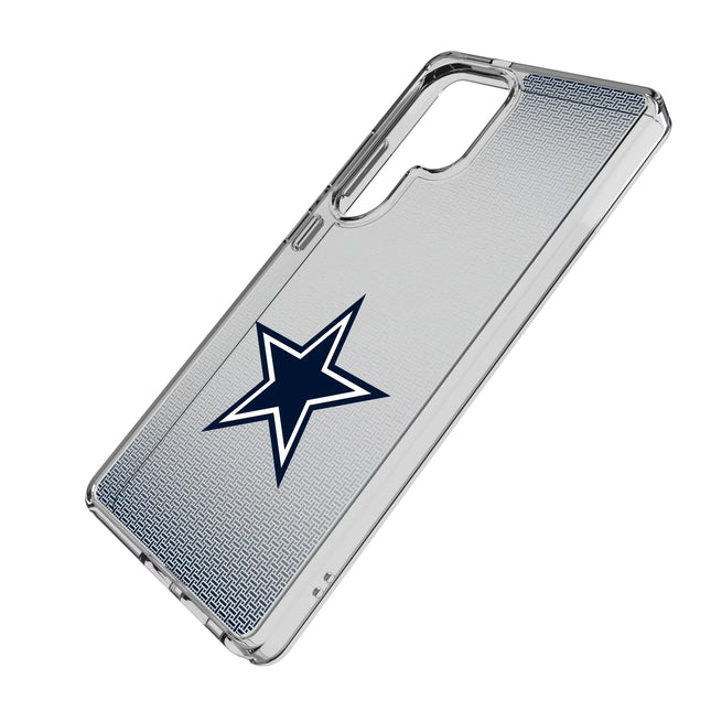 Dallas Cowboys Clear Phone Case Linen for Samsung Galaxy