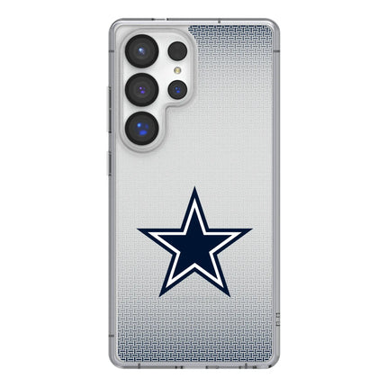 Dallas Cowboys Linen Clear Phone Case for Samsung Galaxy