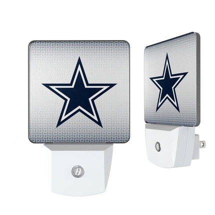 Dallas Cowboys Night Light 2-Pack Linen