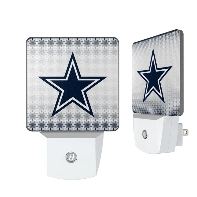 Dallas Cowboys Night Light 2-Pack Linen