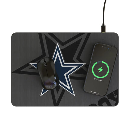Dallas Cowboys 15W Wireless Charger & Mouse Pad Monocolor