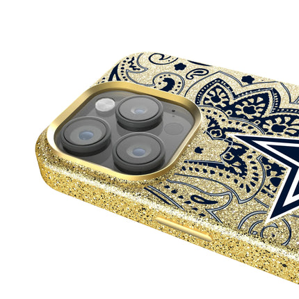 Dallas Cowboys Bling Phone Case Paisley for iPhone