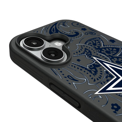Dallas Cowboys Bump Phone Case Paisley for iPhone