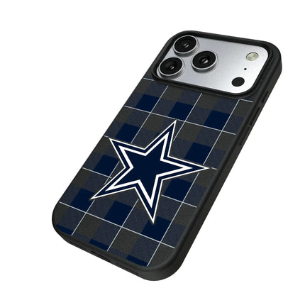 Dallas Cowboys Plaid MagSafe Compatible Phone Case for Apple iPhone