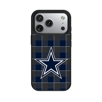 Dallas Cowboys Plaid MagSafe Compatible Phone Case for Apple iPhone