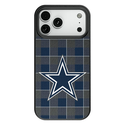 Dallas Cowboys Plaid MagSafe Compatible Phone Case for Apple iPhone