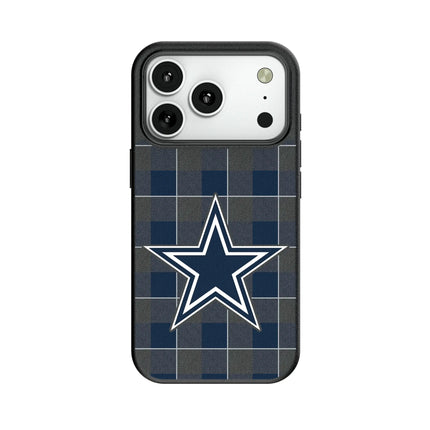 Dallas Cowboys Plaid MagSafe Compatible Phone Case for Apple iPhone