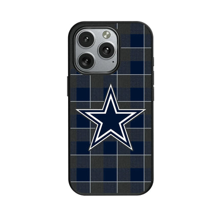 Dallas Cowboys Plaid MagSafe Compatible Phone Case for Apple iPhone