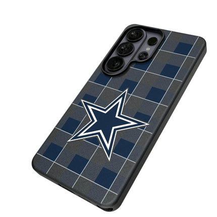 Dallas Cowboys MagSafe Phone Case Plaid for Samsung Galaxy