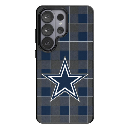Dallas Cowboys MagSafe Phone Case Plaid for Samsung Galaxy