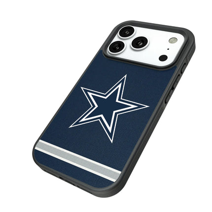 Dallas Cowboys Stripe Bump Phone Case for Apple iPhone
