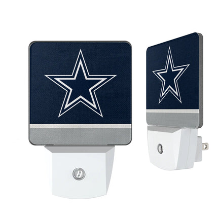 Dallas Cowboys Night Light 2-Pack Stripe