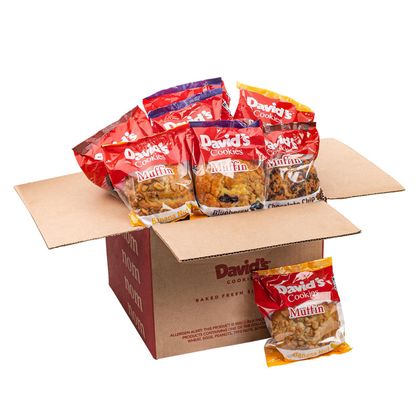 David's Cookies Assorted Muffins 12 Pack