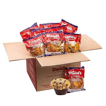 David's Cookies Blueberry Crumb Muffins 12 Pack