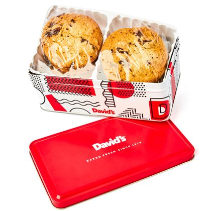 David's Cookies Fresh Baked Assorted Cookies - Sampler Tin